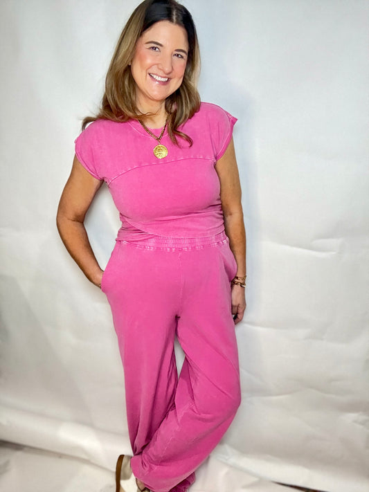 Your Favorite Pink Pants Set