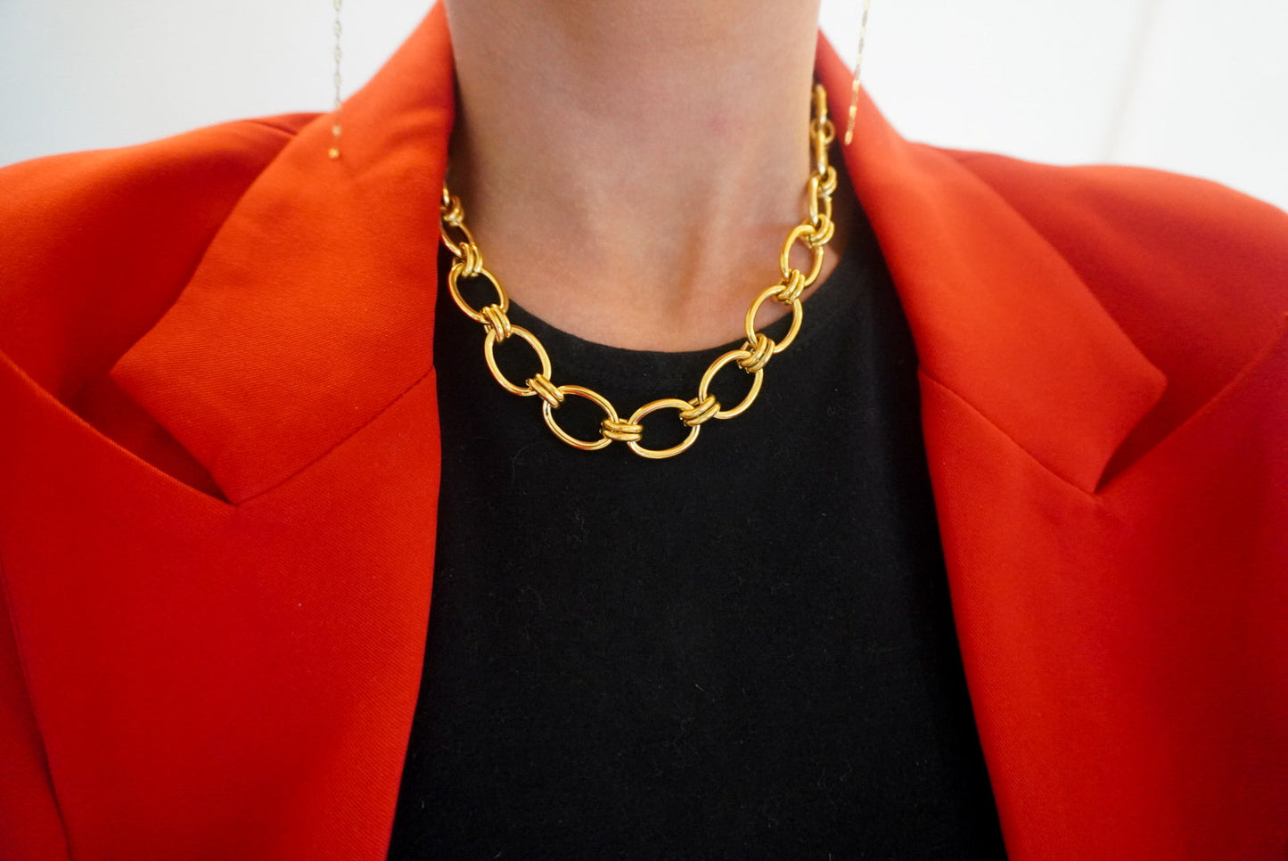 LUXE CHAIN NECKLACE - Triple Charm Boutique