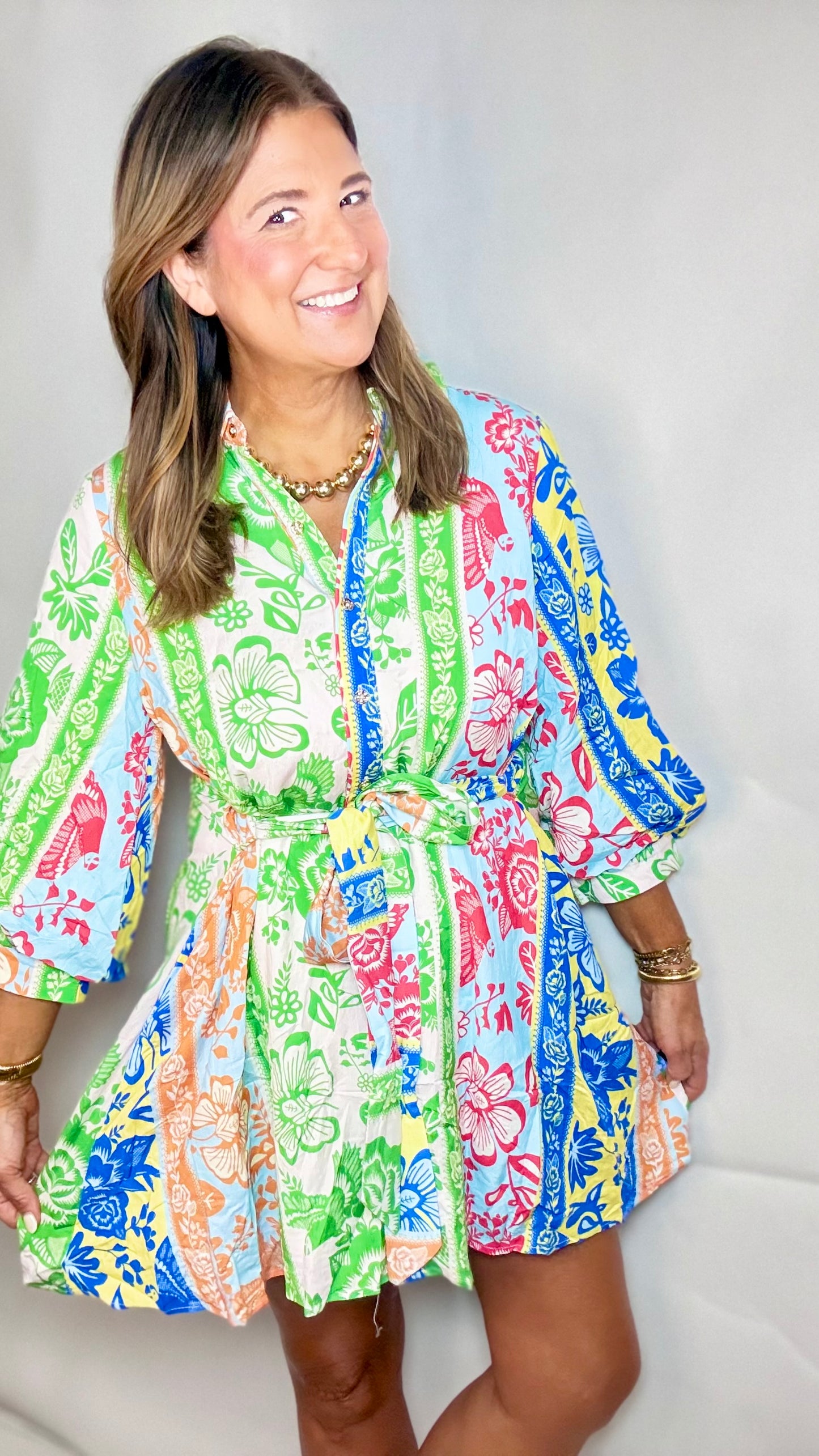 The Color Me Happy Mini Dress