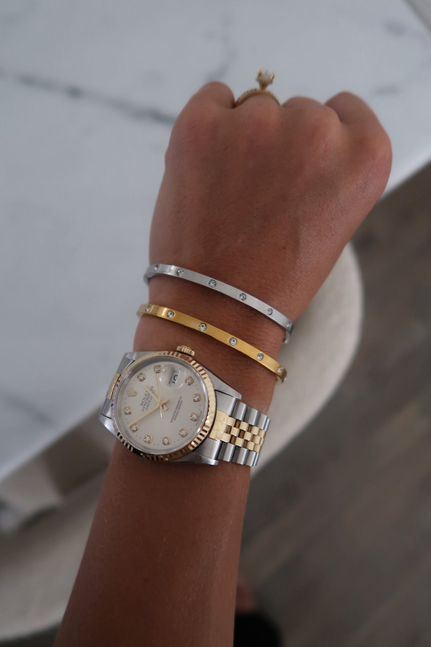 GLAM BANGLE - Triple Charm Boutique