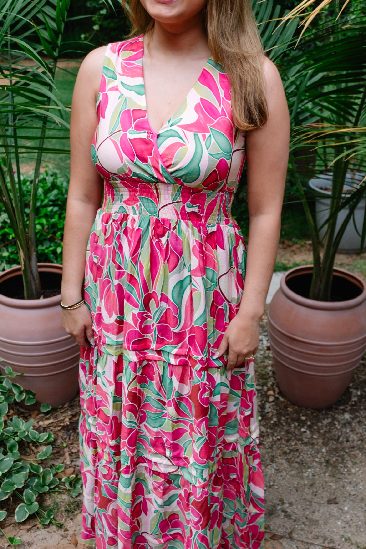 The Take Me To The Tropics Maxi Dress - Triple Charm Boutique
