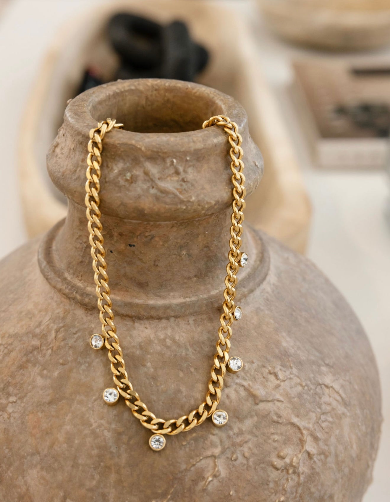 THE ZOE NECKLACE - Triple Charm Boutique
