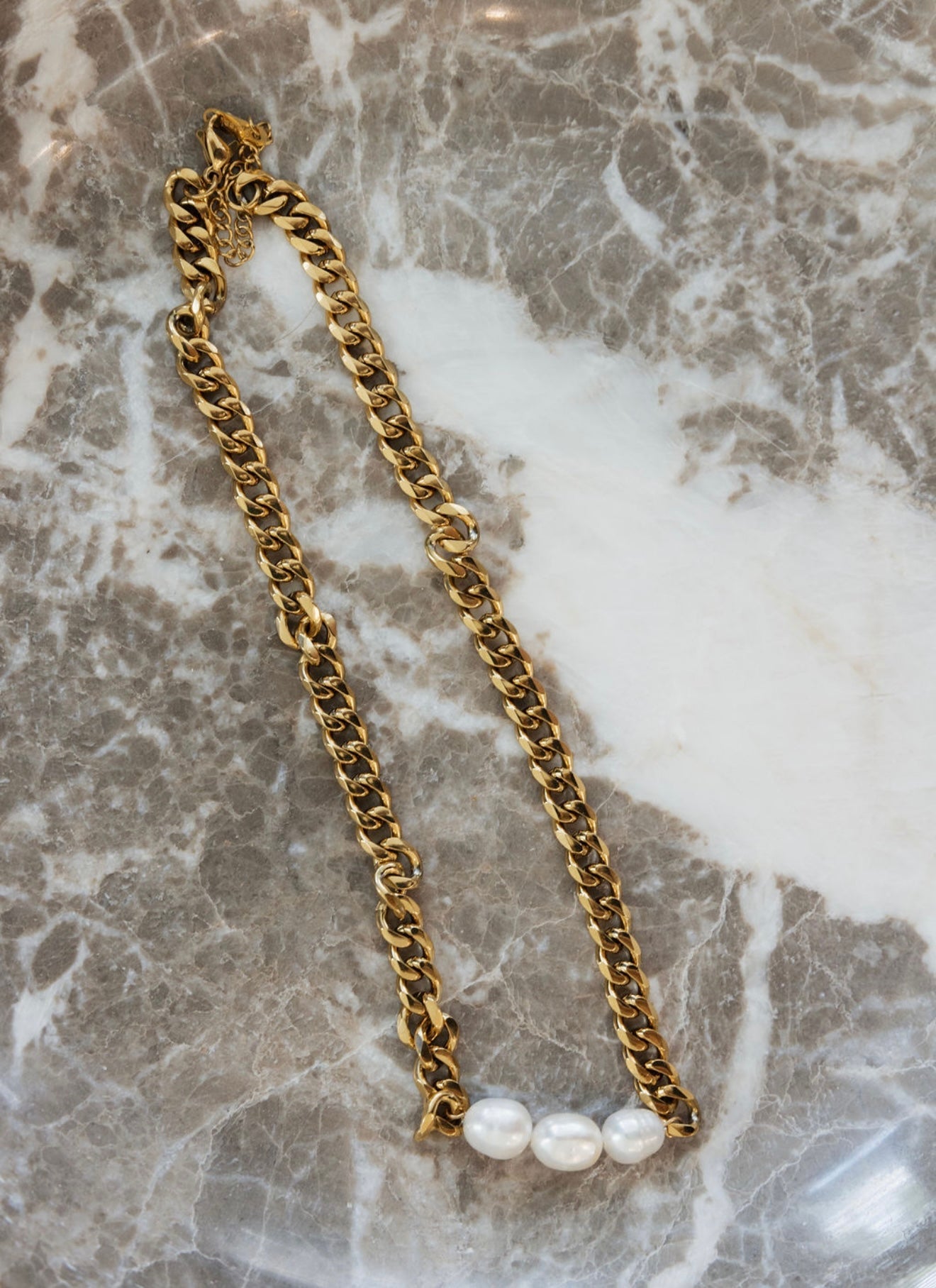 3 PEARL NECKLACE - Triple Charm Boutique