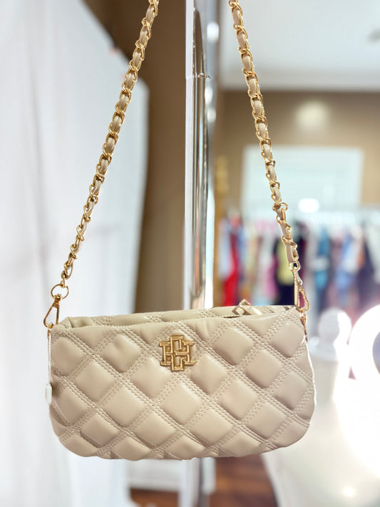Caroline Hill Tan Shoulder Strap/Cross Body - Triple Charm Boutique