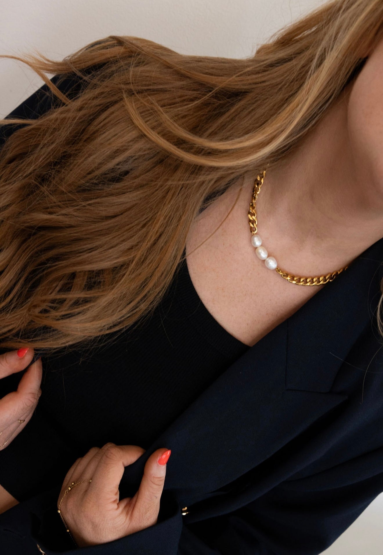 3 PEARL NECKLACE - Triple Charm Boutique