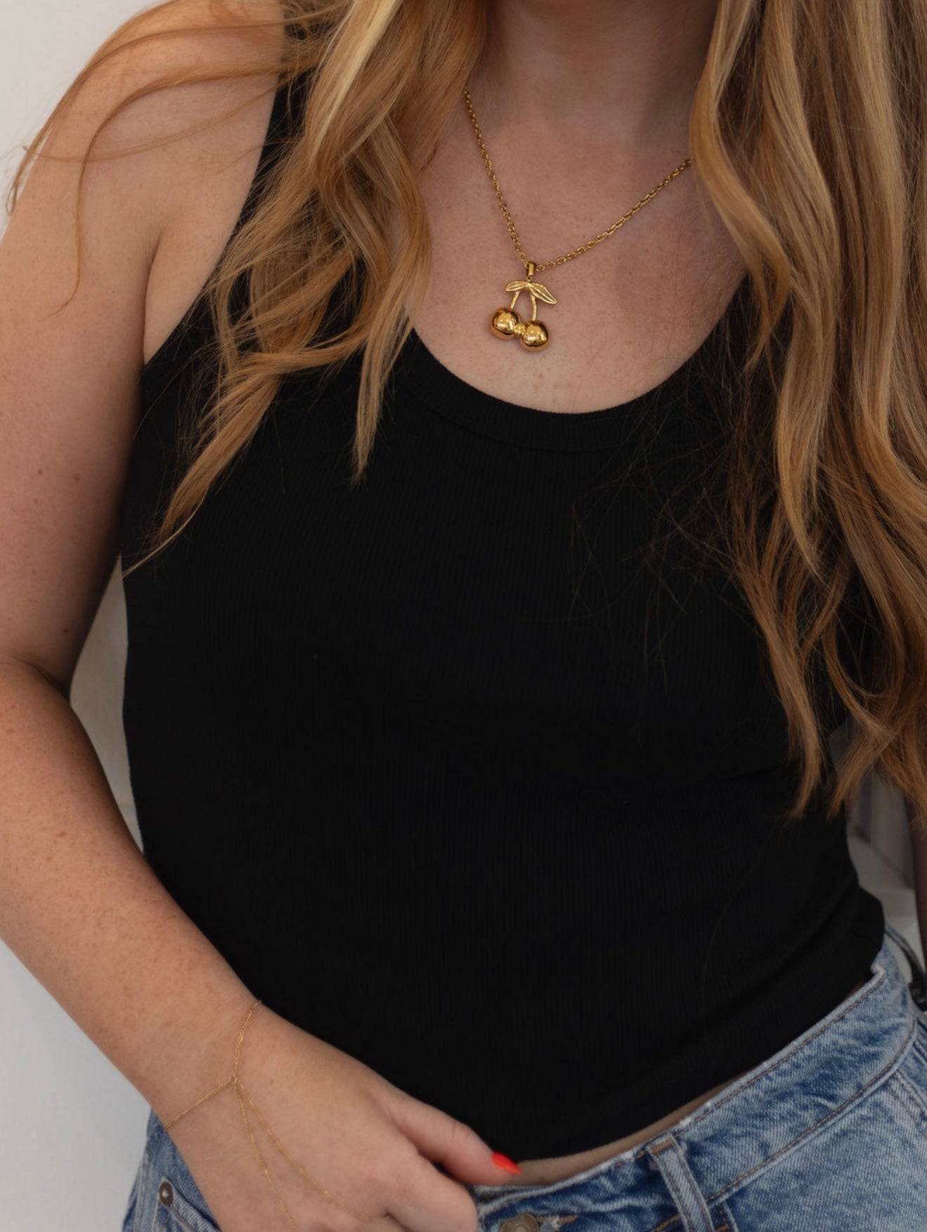CHERRY NECKLACE - Triple Charm Boutique