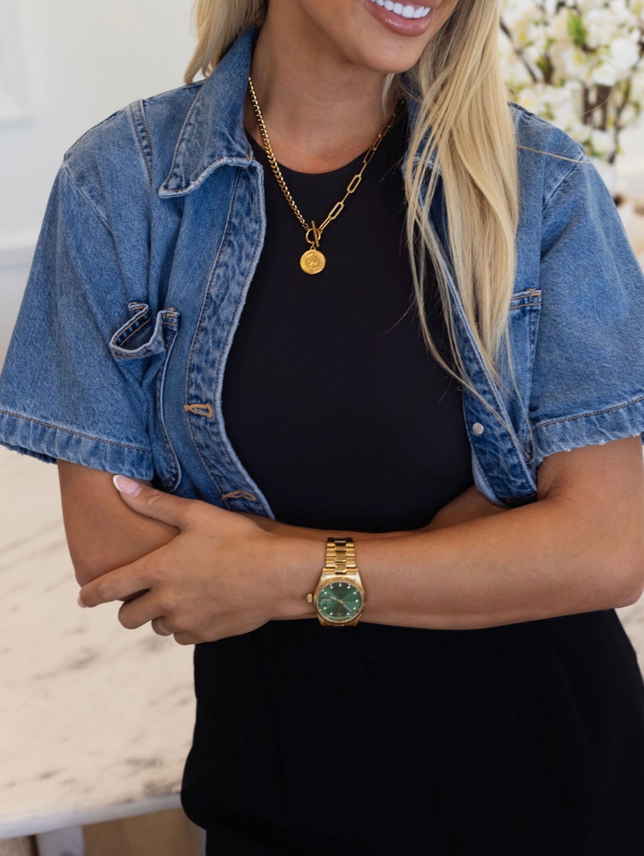 LILA NECKLACE - Triple Charm Boutique