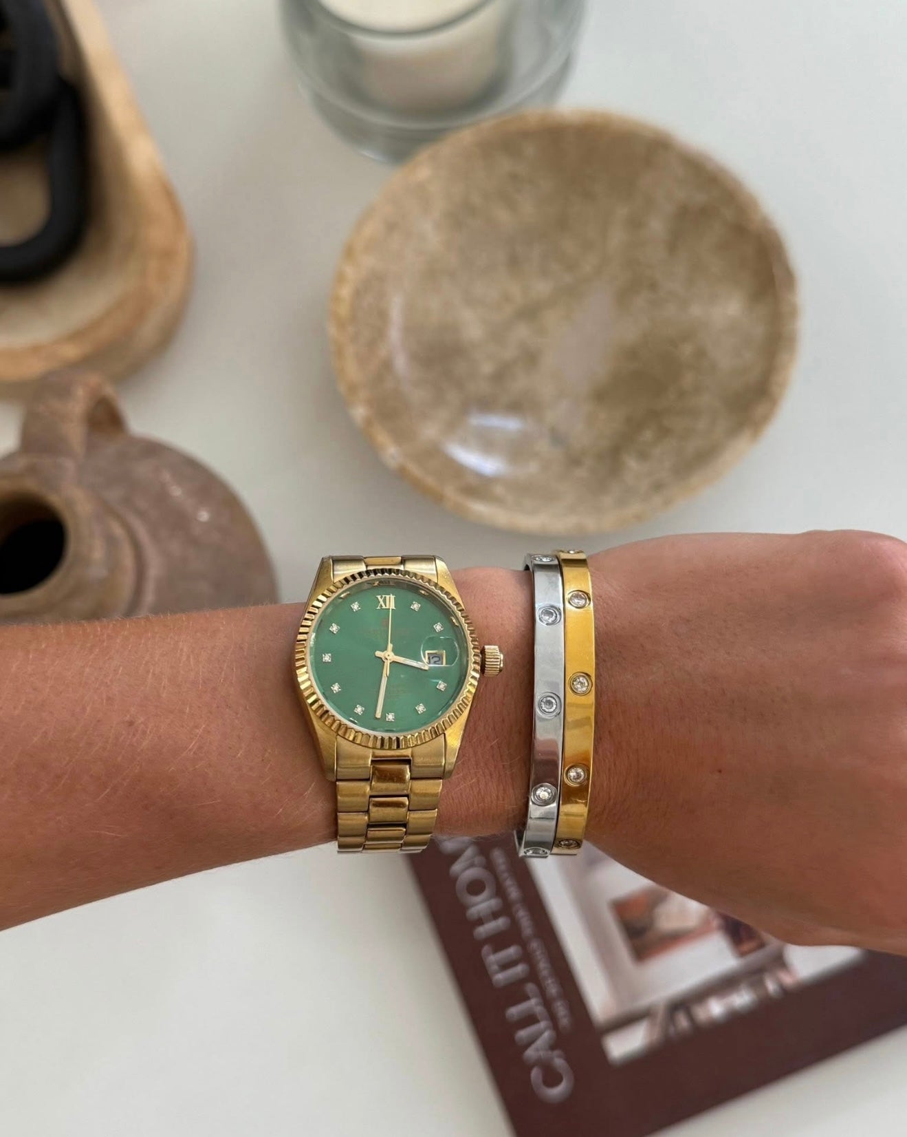 LUXE BANGLE - Triple Charm Boutique