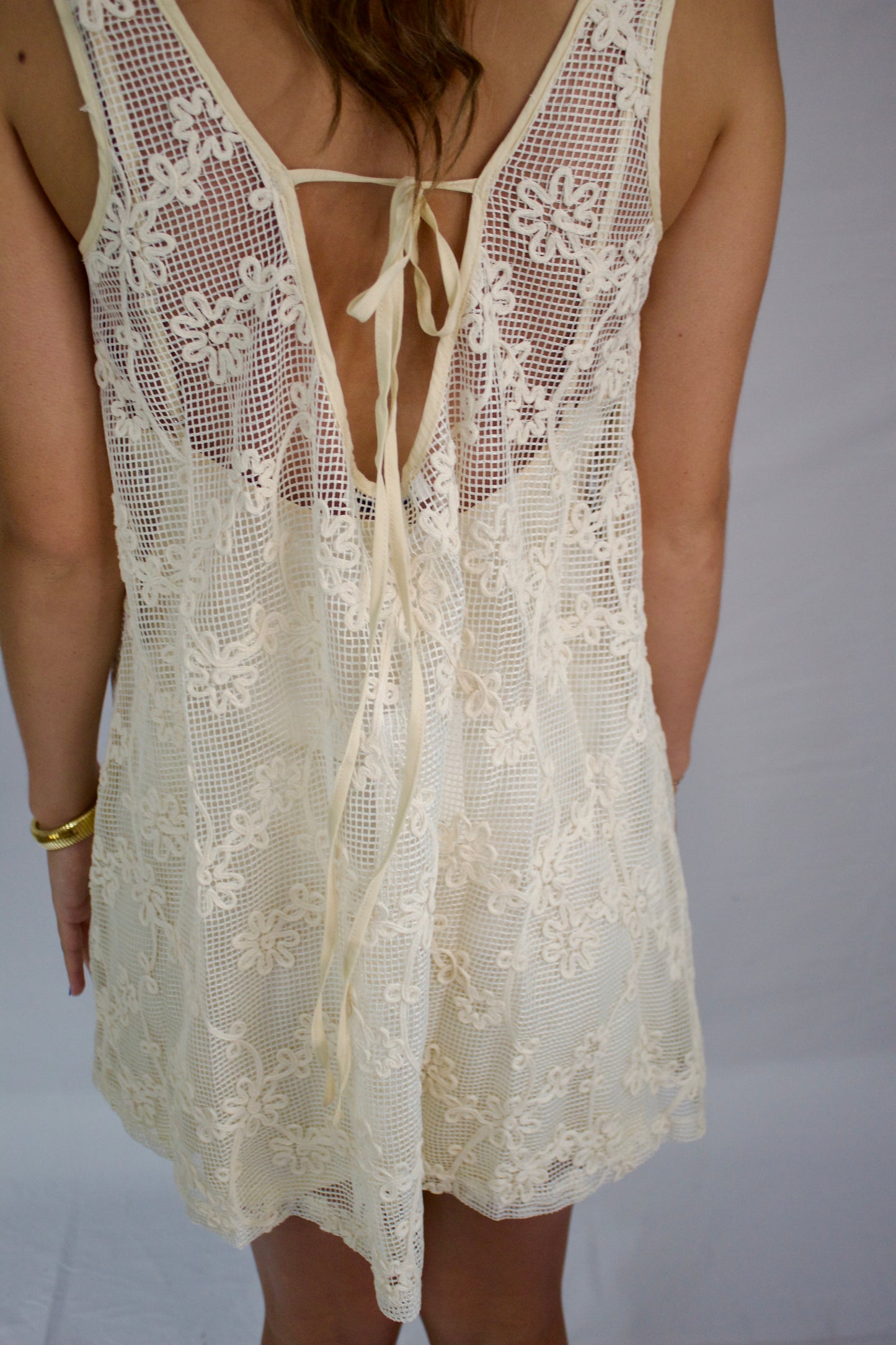 The Madison Embroidered Floral Dress