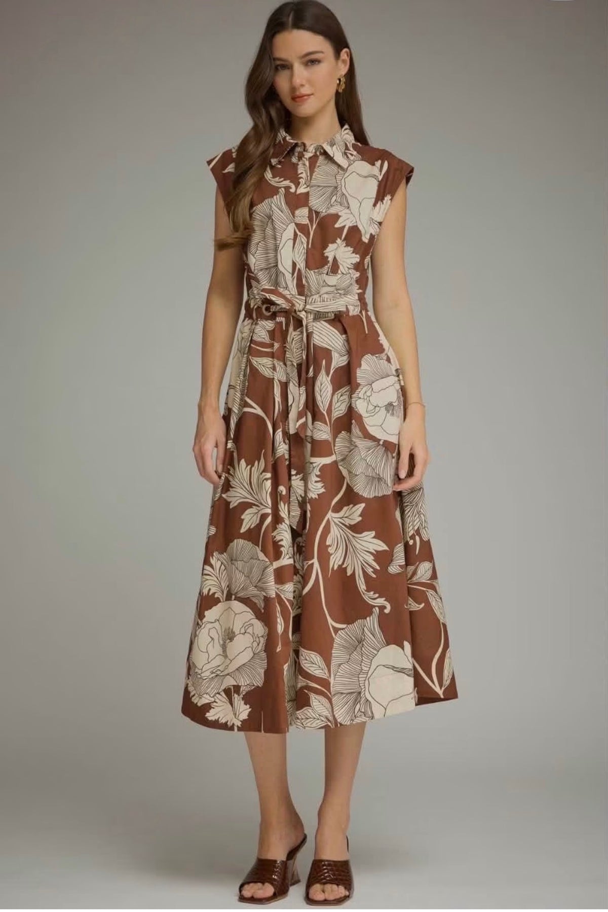Autumn Harvest Midi Dress