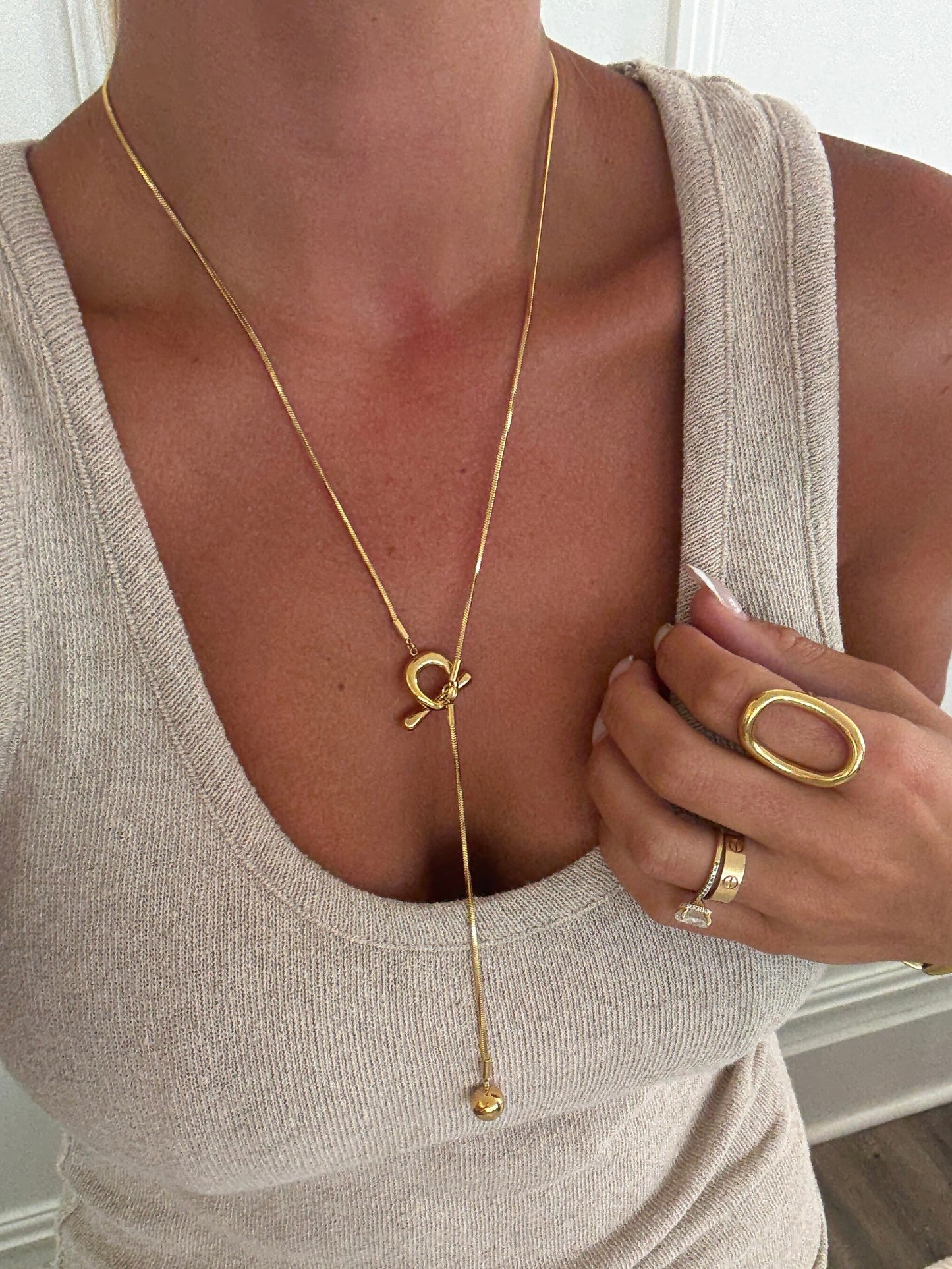 SADIE NECKLACE - Triple Charm Boutique