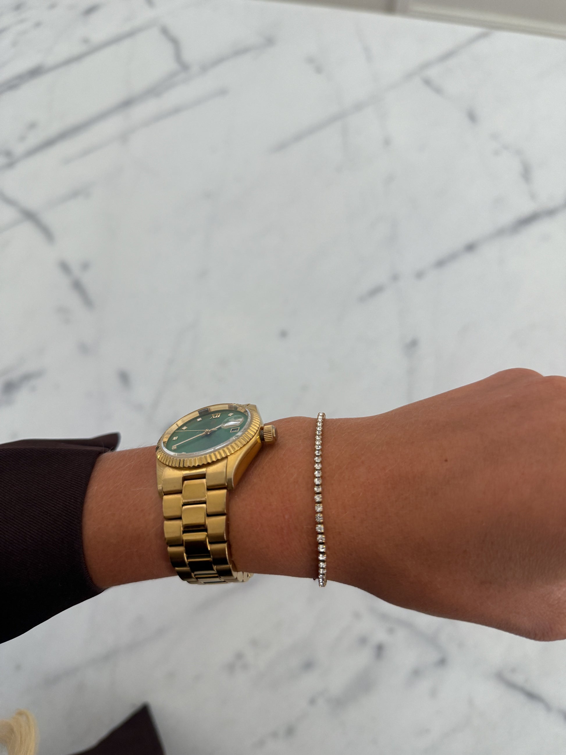 DAINTY TENNIS BRACELET - Triple Charm Boutique