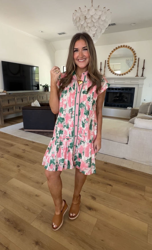 Take Me On Vacation Mini Dress - Triple Charm Boutique