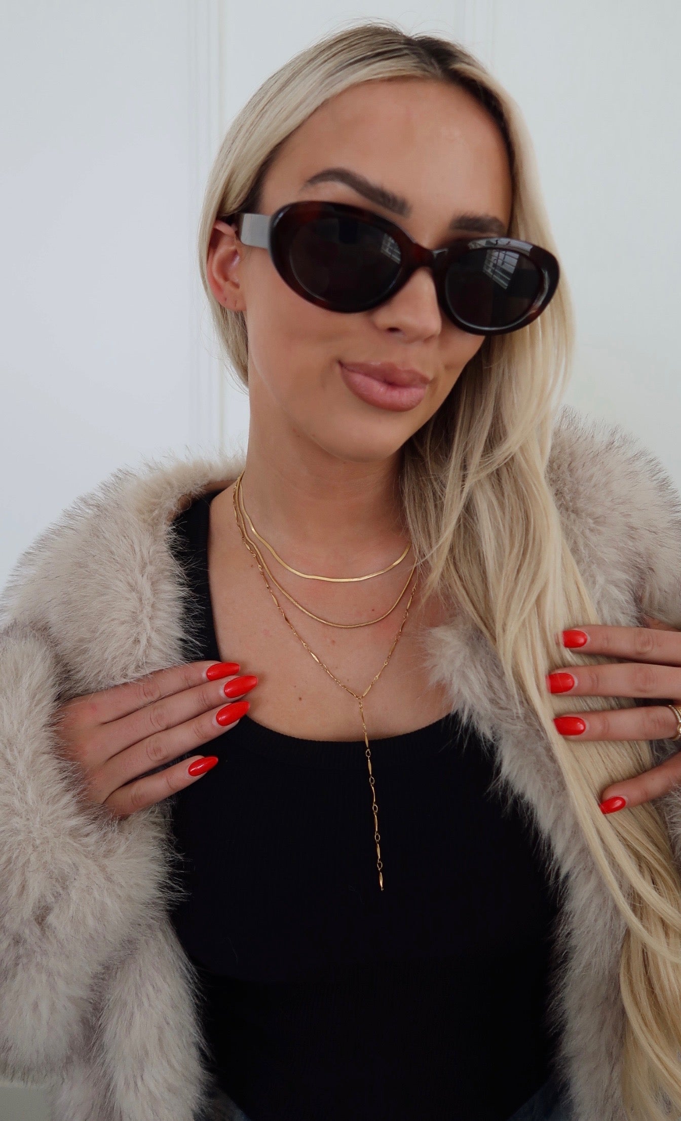 JESSICA NECKLACE - Triple Charm Boutique