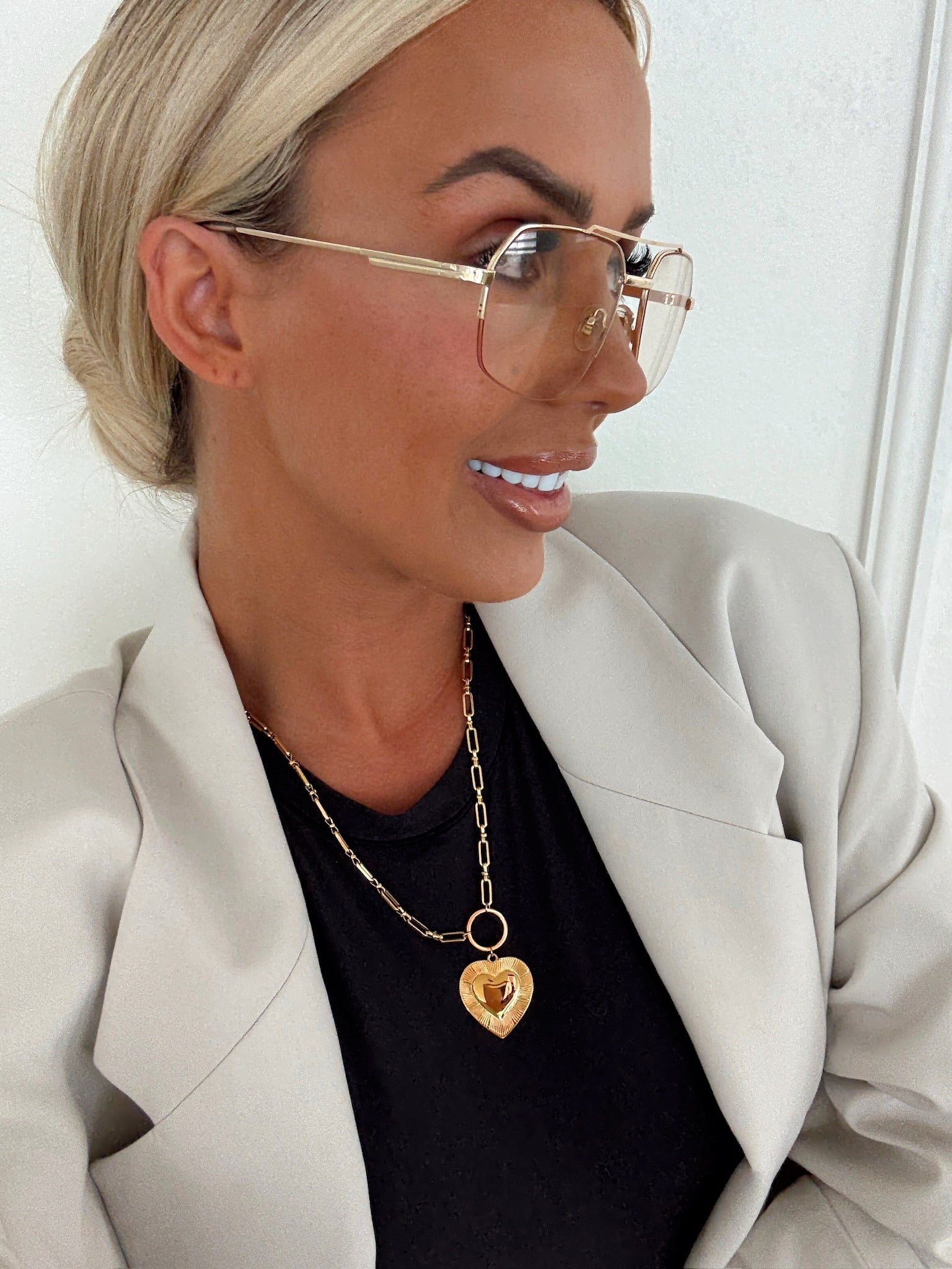 KATIE NECKLACE - Triple Charm Boutique