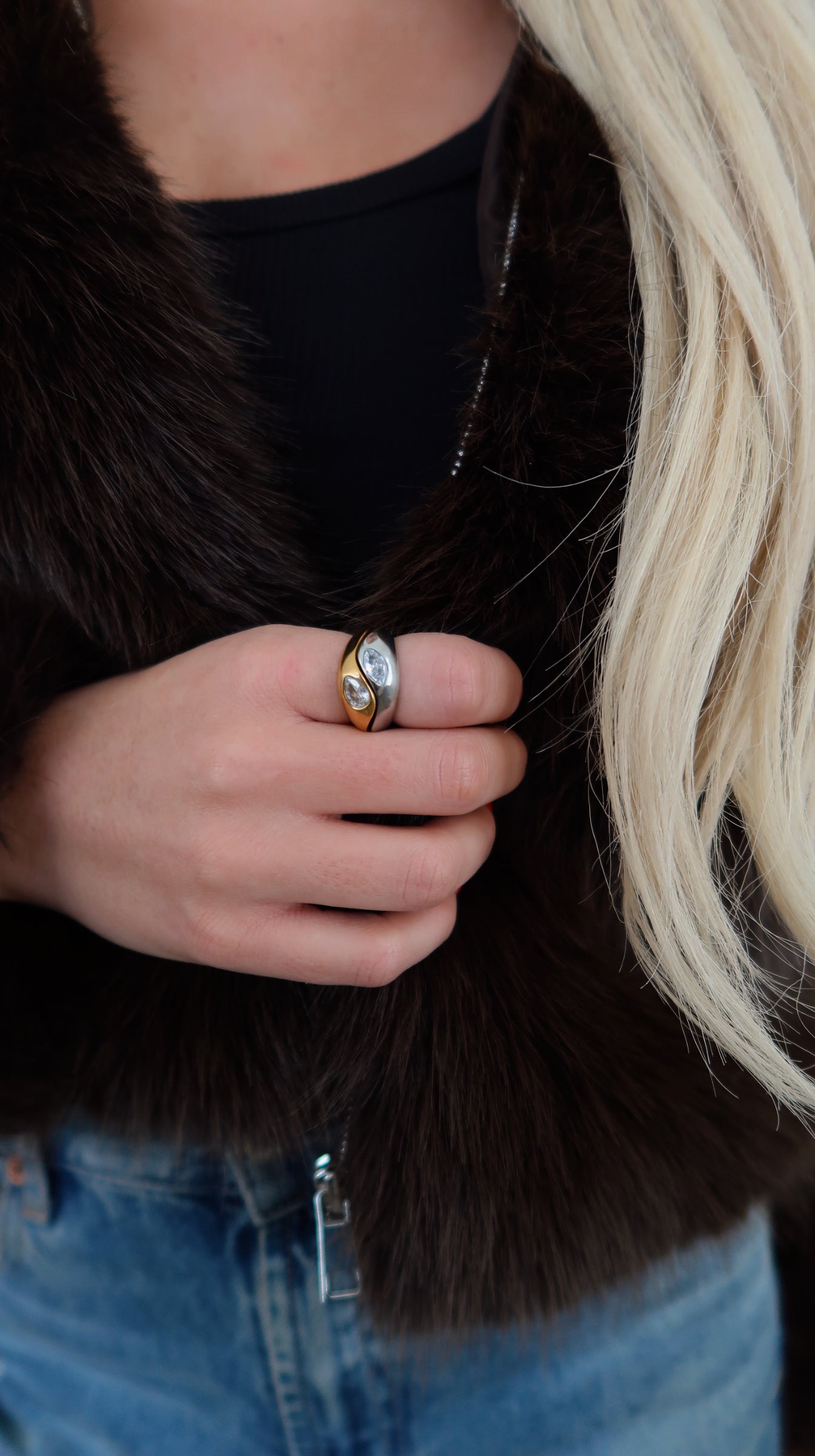 EMME RING - Triple Charm Boutique