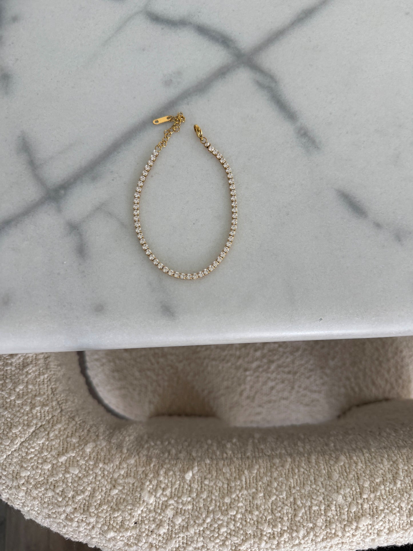 RHINESTONE ANKLET