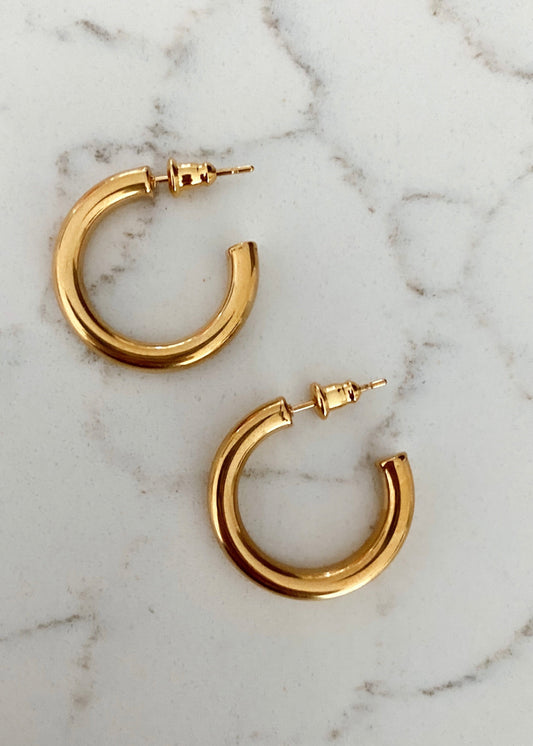 SMALL HOOPS - Triple Charm Boutique