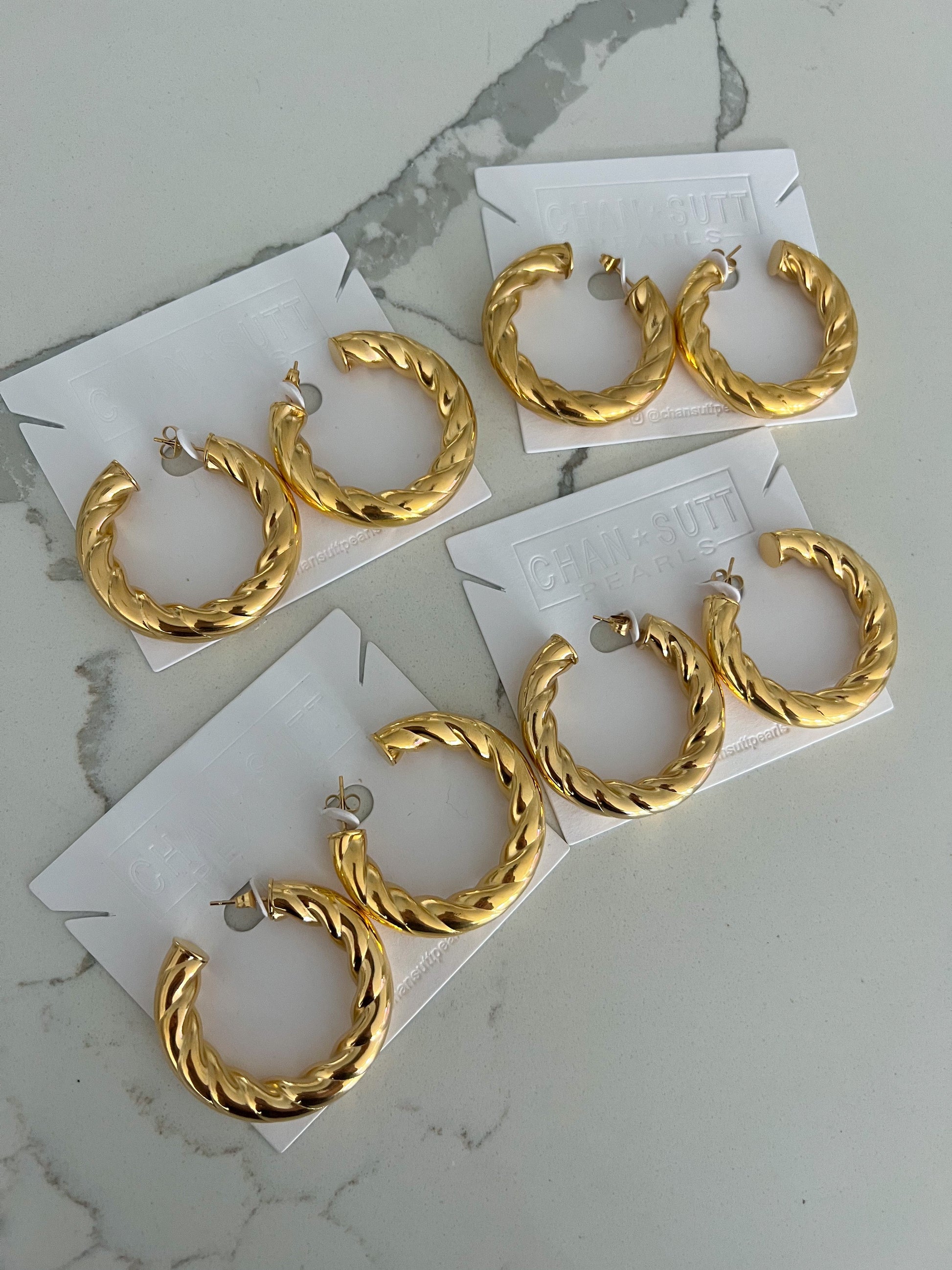 THE REESE HOOPS - Triple Charm Boutique