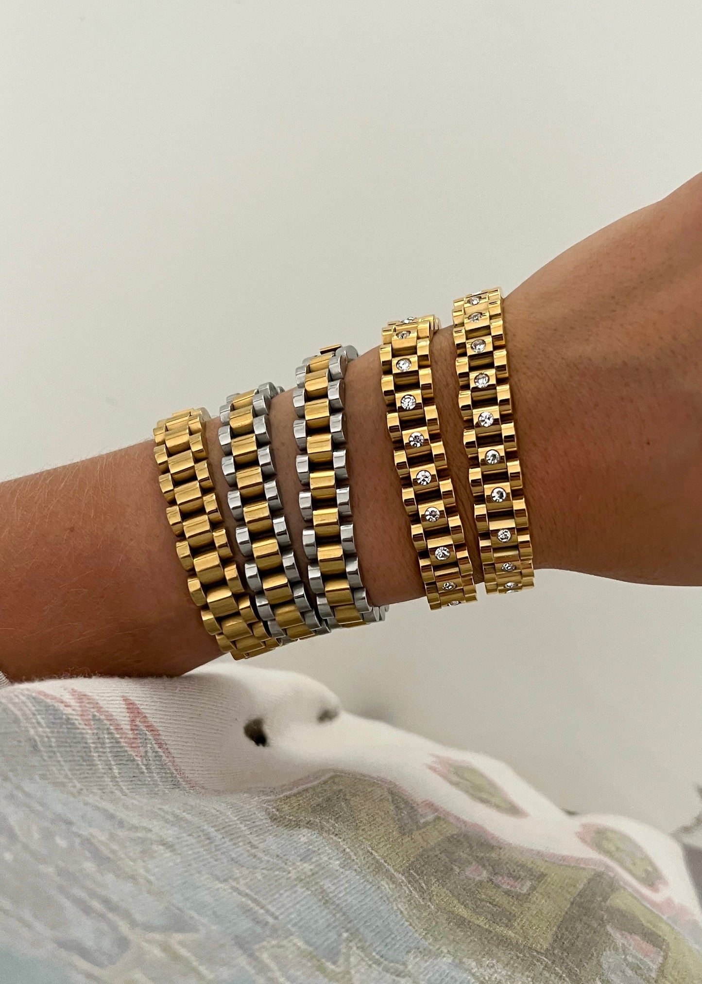 DIAMOND ROLLY BRACELET - Triple Charm Boutique