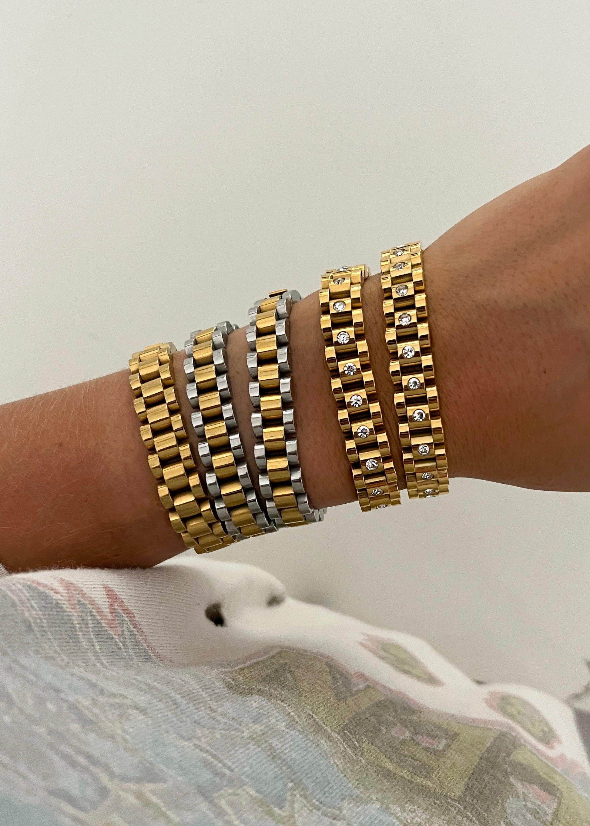 DIAMOND ROLLY BRACELET - Triple Charm Boutique